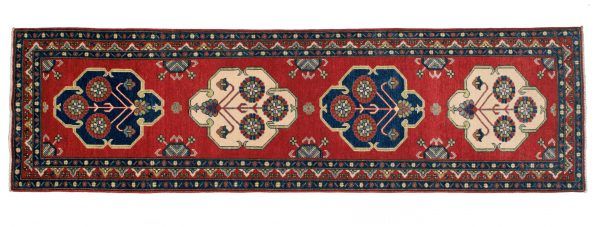 Tappeto Afgano Uzbek 289x78cm Alto