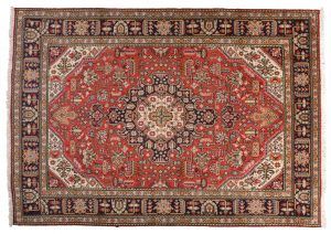 Tappeto Persiano Tabriz 286x200cm Alto