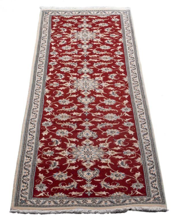 Tappeto Persiano Nain 300x75cm prospettiva