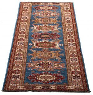 Tappeto Afgano Kazak Super 300x80cm Dettaglio