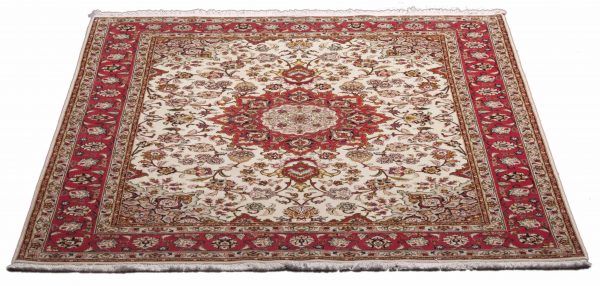 Tappeto Persiano Tabriz 206x153cm Prospettiva