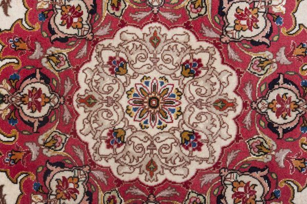Tappeto Persiano Tabriz 206x153cm Dettaglio