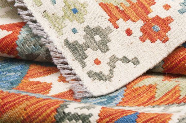 Tappeto Afgano Kilim 122x076cm Dettaglio