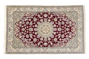 Tappeto Persiano Nain 210x130cm Alto