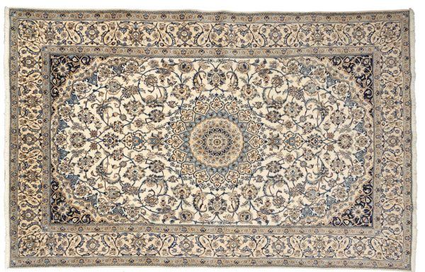 Tappeto Persiano Nain 9 Capi 303x203cm Alto