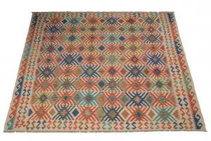 Tappeto Afgano Kilim 307x246cm Prospettiva