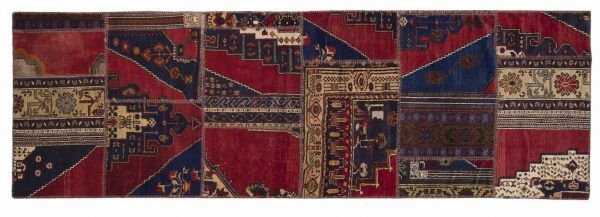 Tappeto Turchia Patchwork 313x101cm Alto
