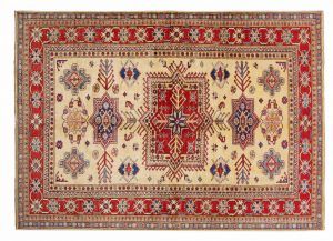 Tappeto Afgano Kazak Super 246x173cm Alto