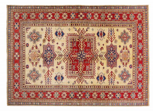 Tappeto Afgano Kazak Super 246x173cm Alto