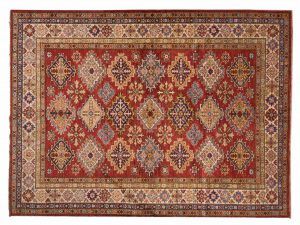 Tappeto Afgano Kazak Gold 239x176cm Dettaglio