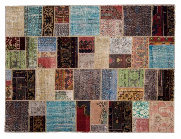 Tappeto Turchia Patchwork 202x151cm Alto