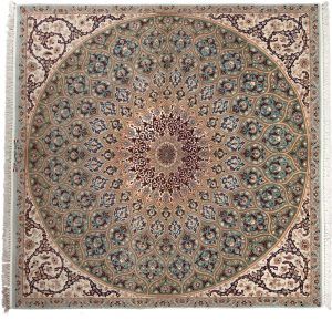 Tappeto Persiano Isfahan 203x200cm Alto