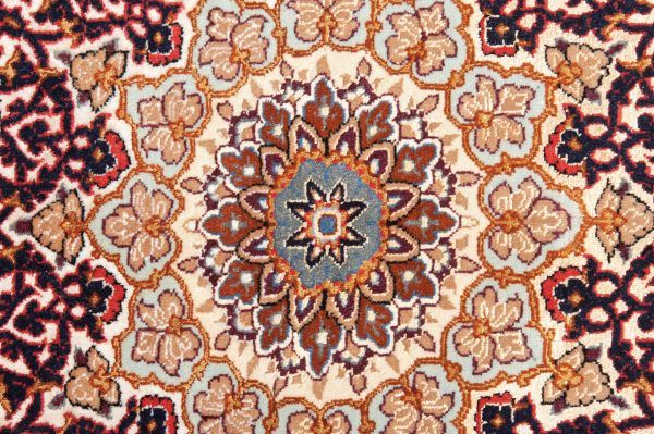 Tappeto Persiano Isfahan 203x200cm Dettaglio