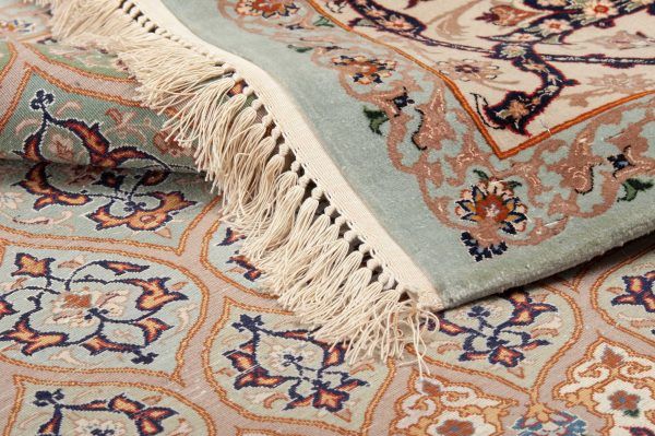 Tappeto Persiano Isfahan 203x200cm Dettaglio