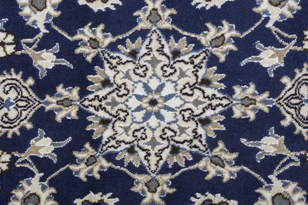 Tappeto Persiano Nain Passatoia 195x77cm Dettaglio
