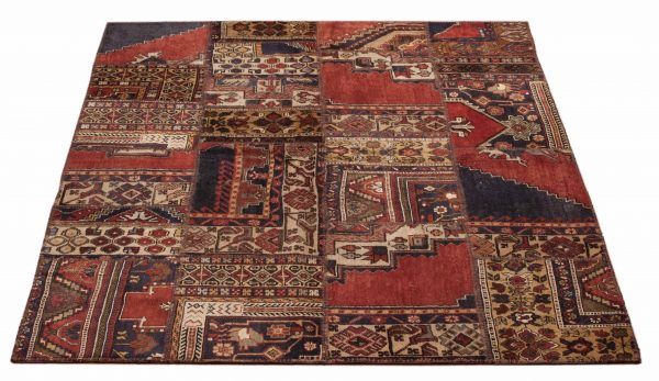 Tappeto Turchia Patchwork 143x174cm Prospettiva