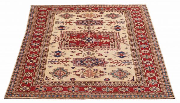 Tappeto Afgano Kazak Super 246x173cm Prospettiva