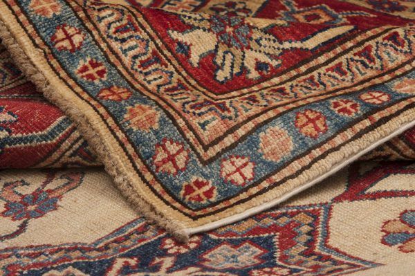 Tappeto Afgano Kazak Super 246x173cm Dettaglio