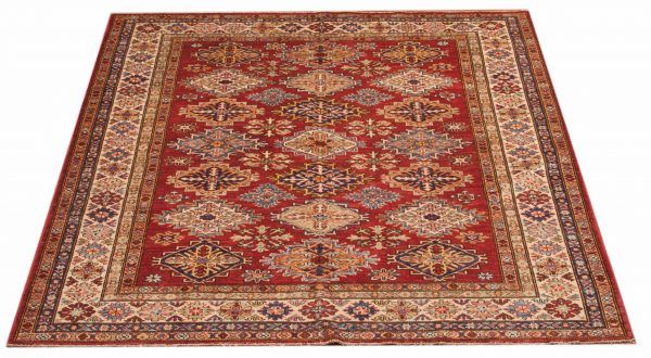 Tappeto Afgano Kazak Gold 239x176cm Prospettiva