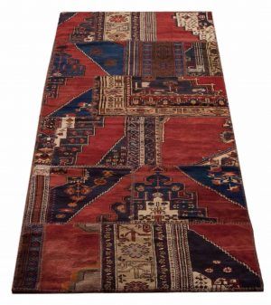 Tappeto Turchia Patchwork 313x101cm Prospettiva