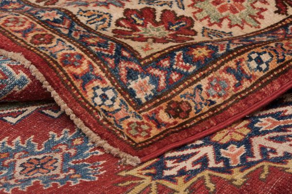 Tappeto Afgano Kazak Gold 239x176cm Dettaglio