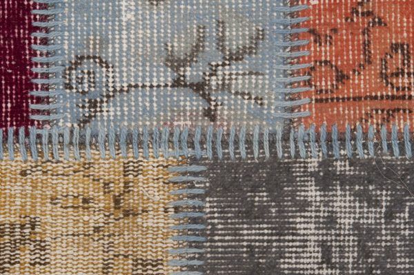 Tappeto Turchia Patchwork Passatoia 304x86cm Dettaglio