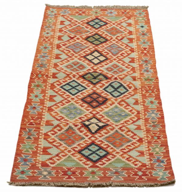 Tappeto Afgano Kilim 200x64cm Prospettiva