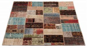 Tappeto Turchia Patchwork 202x151cm Prospettiva