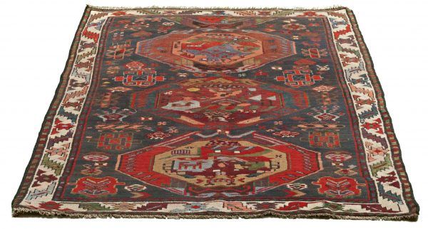 Tappeto Antico Russo 190x105cm Prospettiva