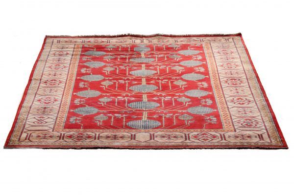 Tappeto Afgano Uzbek 255x198cm Prospettiva