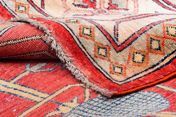 Tappeto Afgano Uzbek 255x198cm Dettaglio