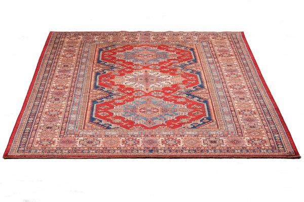 Tappeto Afgano Kazak Gold 260x180cm Prospettiva
