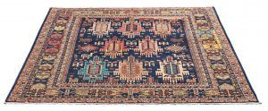 Tappeto Afgano Kazak Gold 243x193cm Prospettiva