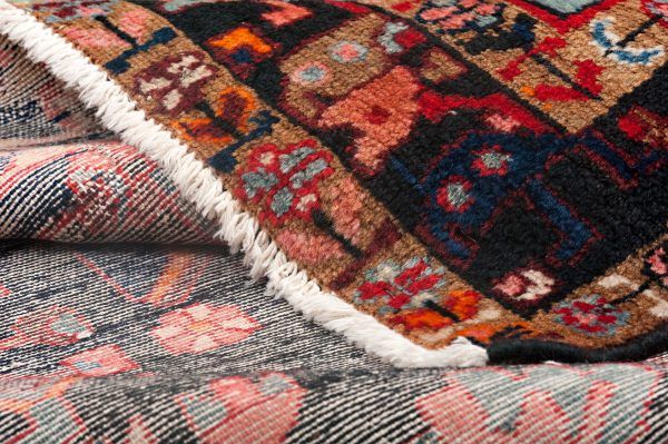 Tappeto Persiano Hamadan 208x130cm Dettaglio