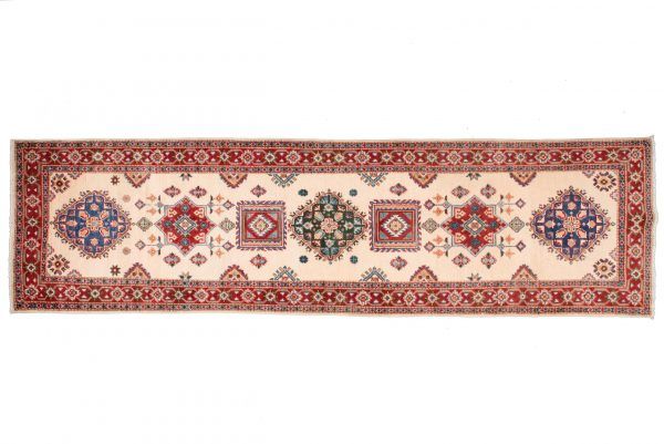 Tappeto Passatoia Afgano Uzbek 295x80cm Alto