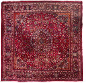 Tappeto Persiano Mashad 300x300cm Alto