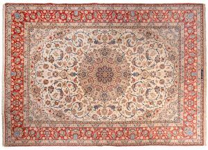 Tappeto Persiano Isfahan 353x253cm Alto