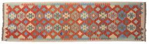Tappeto Passatoia Afgano Kilim 293x82cm Alto
