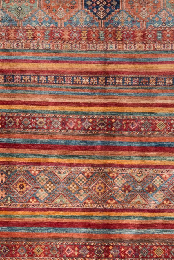 Tappeto Afgano Yashar 358x267cm Dettaglio