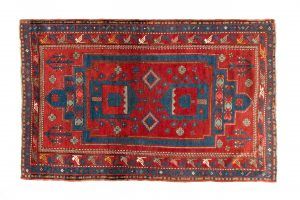 Tappeto Armenia Kazak Antico 201x138cm Alto
