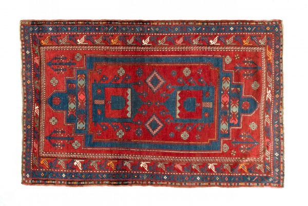 Tappeto Armenia Kazak Antico 201x138cm Alto
