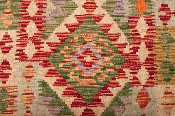 Tappeto Passatoia Afgano Kilim 200x84cm Dettaglio