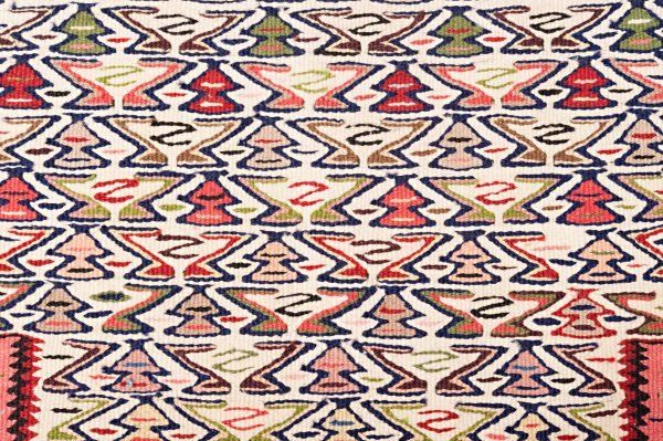 Tappeto Persiano Kilim Senneh 180x117cm Dettaglio