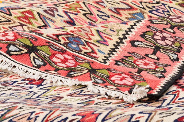 Tappeto Persiano Kilim Senneh 180x117cm Dettaglio