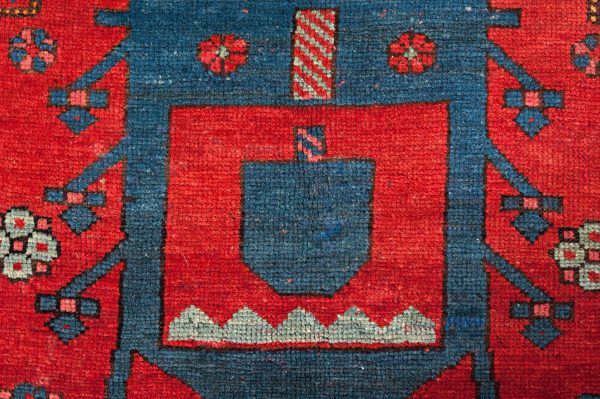 Tappeto Armenia Kazak Antico 201x138cm Dettaglio