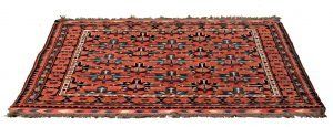 Tappeto Afgano Uzbek 198x177cm Prospettiva