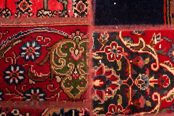 Tappeto Persiano Patchwork 277x80cm Dettaglio