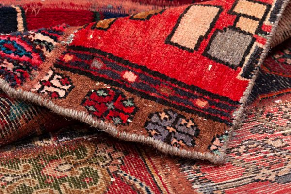 Tappeto Persiano Patchwork 277x80cm Dettaglio