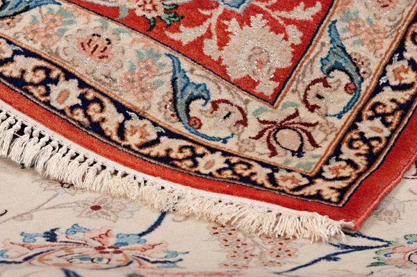 Tappeto Persiano Isfahan 353x253cm Dettaglio