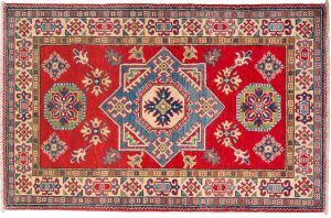 Tappeto Afgano Uzbek 159x103cm Alto